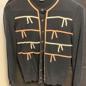 Marc Jacobs Shrunken Cotton Cardigan XS